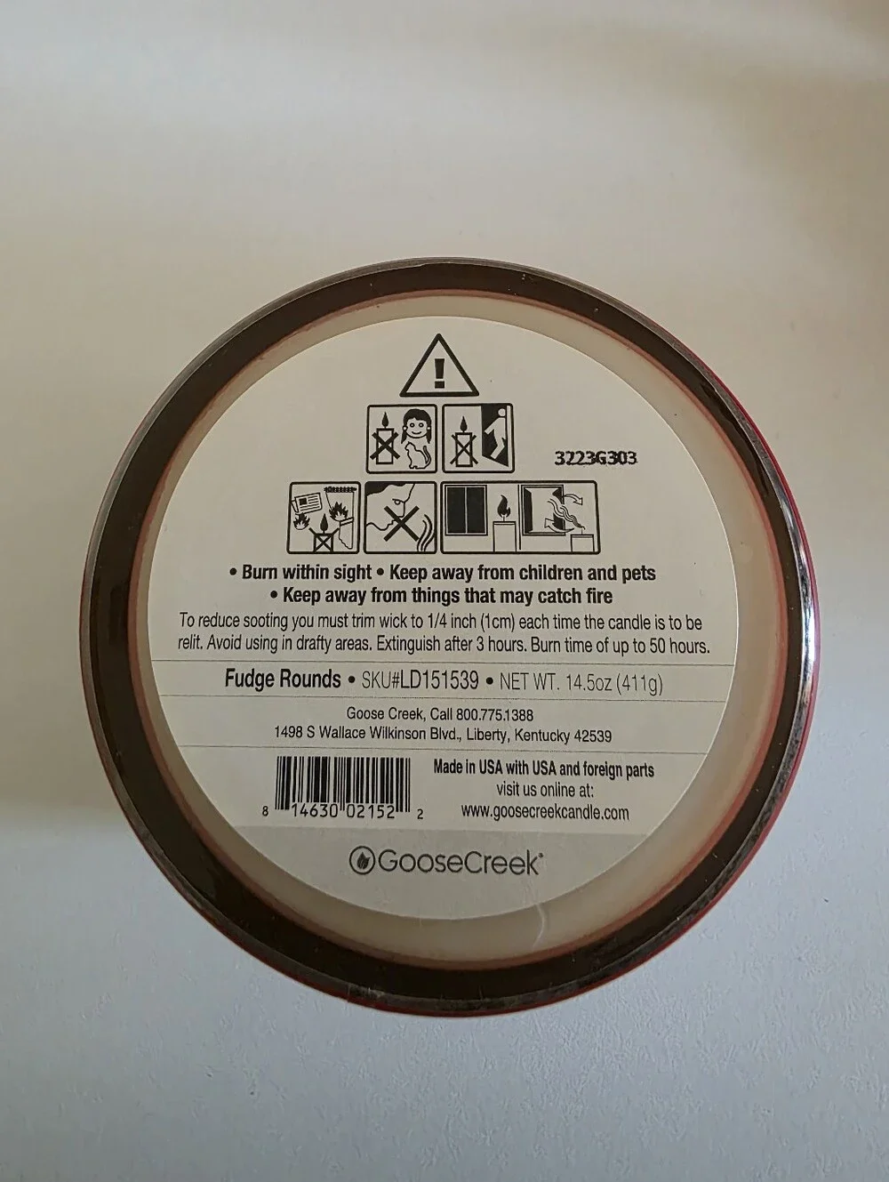 Goose Creek X Little Debbie Fudge Rounds Candle
